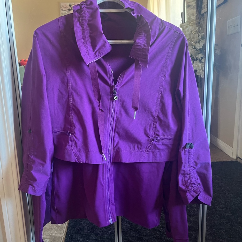 lululemon athletica Vibrant Purple Utility Jacket